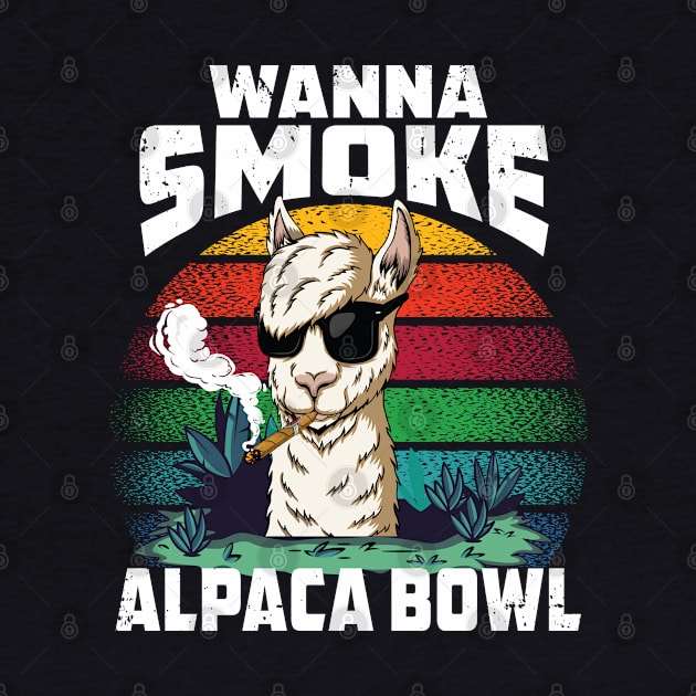 wanna smoke alpaca bowl by Riyadkhandaker